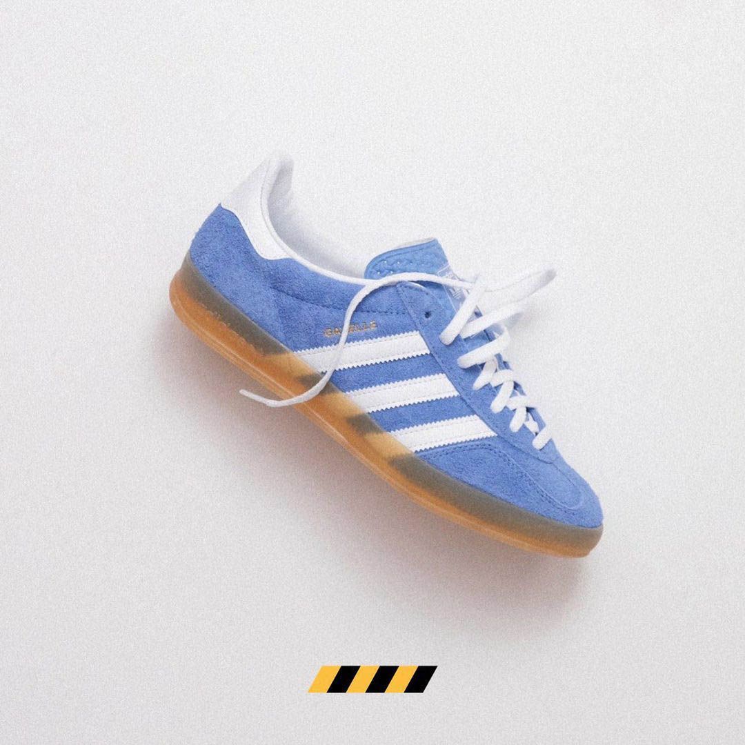 Adidas top gazelle xanh