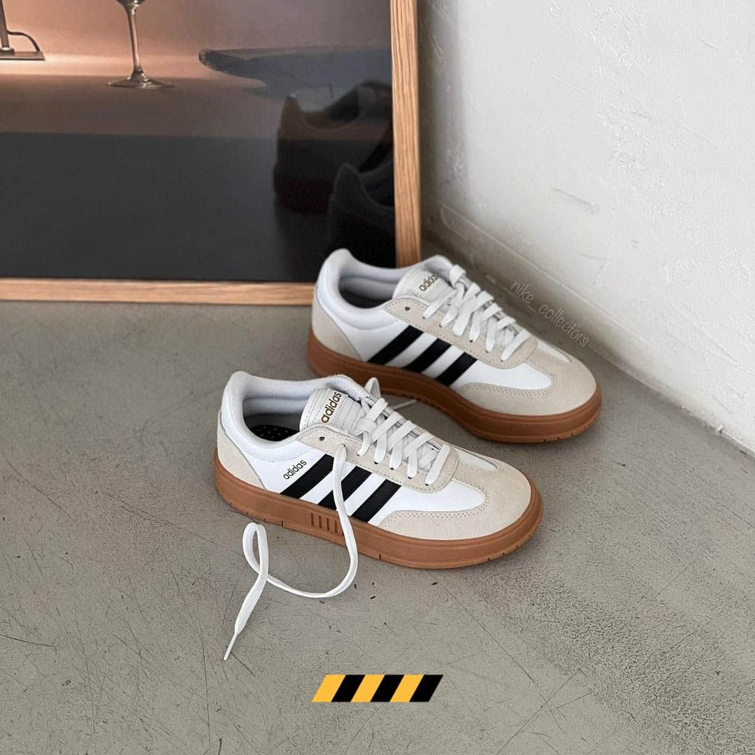 Adidas neo cheap xám cam