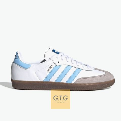 Giày Adidas Samba OG – Cloud White Clear Sky – EG9327