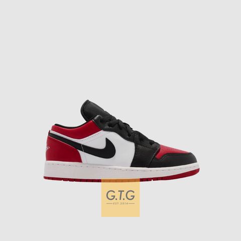 Giày Nike Air Jordan 1 Low – Bred Toe (GS) – 553560-612