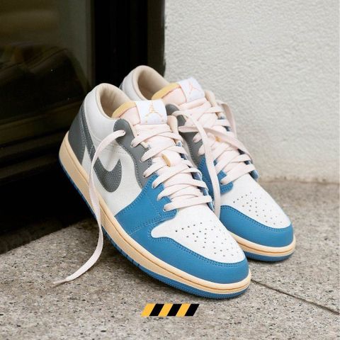 Giày Nike Air Jordan 1 Low – Vintage UNC Grey – DZ5376-469