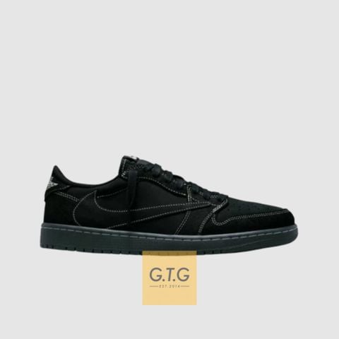 Giày Travis Scott x Nike Air Jordan 1 Retro Low – Black Phantom – DM7866-001