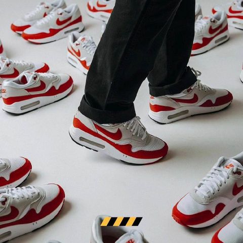 Giày Nike Air Max 1 – Anniversary Red – 908375-103