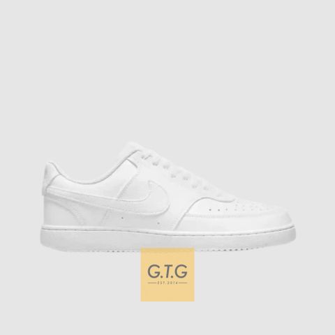 Giày Nike Court Vision Low Next Nature – Triple White – DH2987-100