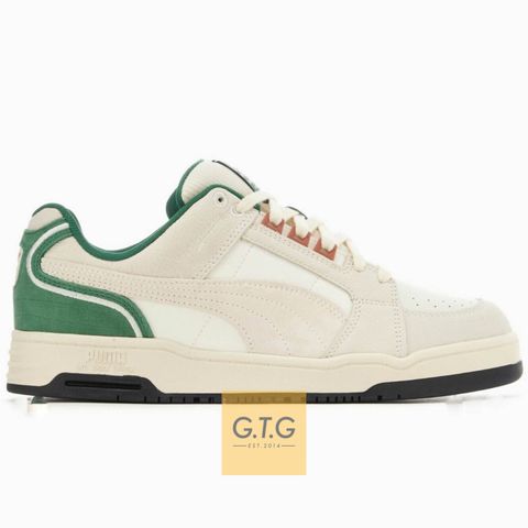 Giày Puma Slipstream Lo FG – Warm White Vine Green – 389468-01