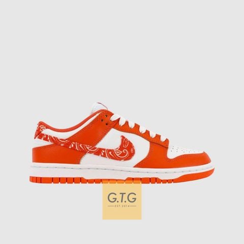 Giày Nike Dunk Low Essential – Paisley Pack Orange (W) – DH4401-103