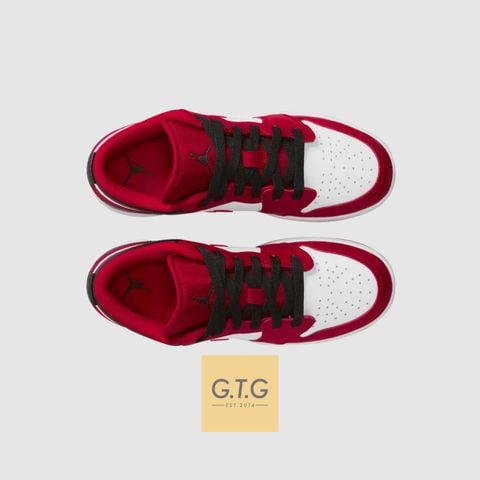 Giày Air Jordan 1 Low – Bulls (GS) – 553560-163