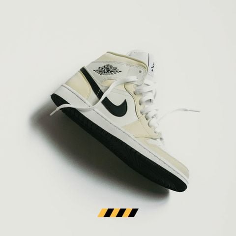 Giày Nike Air Jordan 1 Mid – Coconut Milk (W) – BQ6472-121