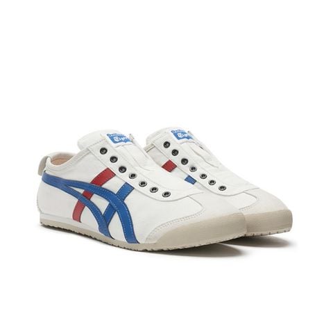 Giày Onitsuka Tiger Mexico 66 Slip on – White Tricolor – 1183A360-121