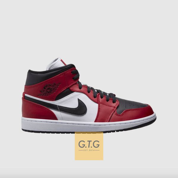Giày Nike Air Jordan 1 Mid – Chicago Black Toe – 554724-069