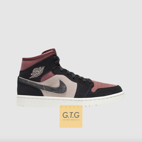 Giày Nike Air Jordan 1 Mid  – Canyon Rust (W) – BQ6472-202