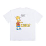  Áo thun ADLV x SIMPSONS - Homework Bart White Tee 