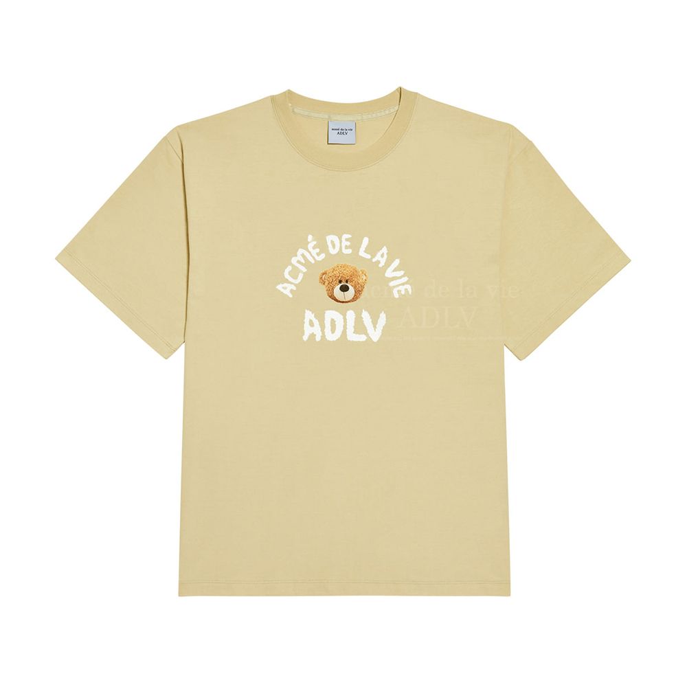  Áo thun - ADLV - Acmé de la vie - TEDDY BEAR (BEAR DOLL) SHORT SLEEVE T-SHIRT BEIGE 