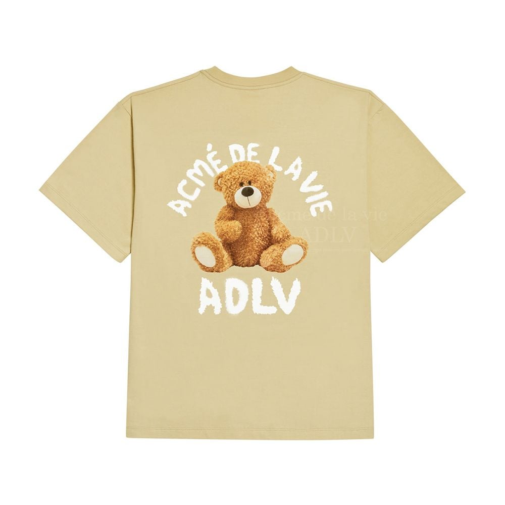  Áo thun - ADLV - Acmé de la vie - TEDDY BEAR (BEAR DOLL) SHORT SLEEVE T-SHIRT BEIGE 