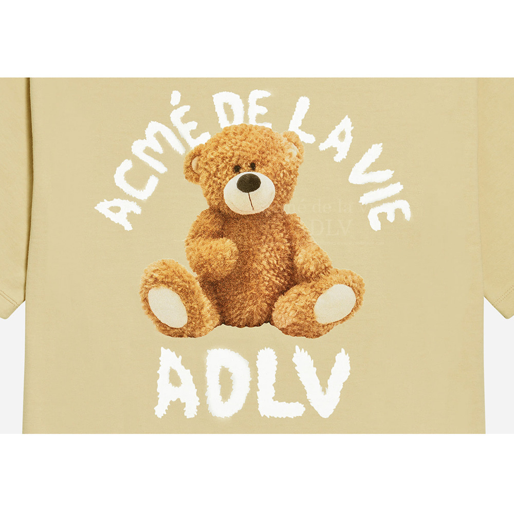 Tシャツ・カットソー ACME DE LA VIE BABY FACE BEAR DOLL HUG SHORT SLEEVE 4BUK079 Jual Adlv Baby Face Bear Doll Hug Short Sleeve T-shirt Acme