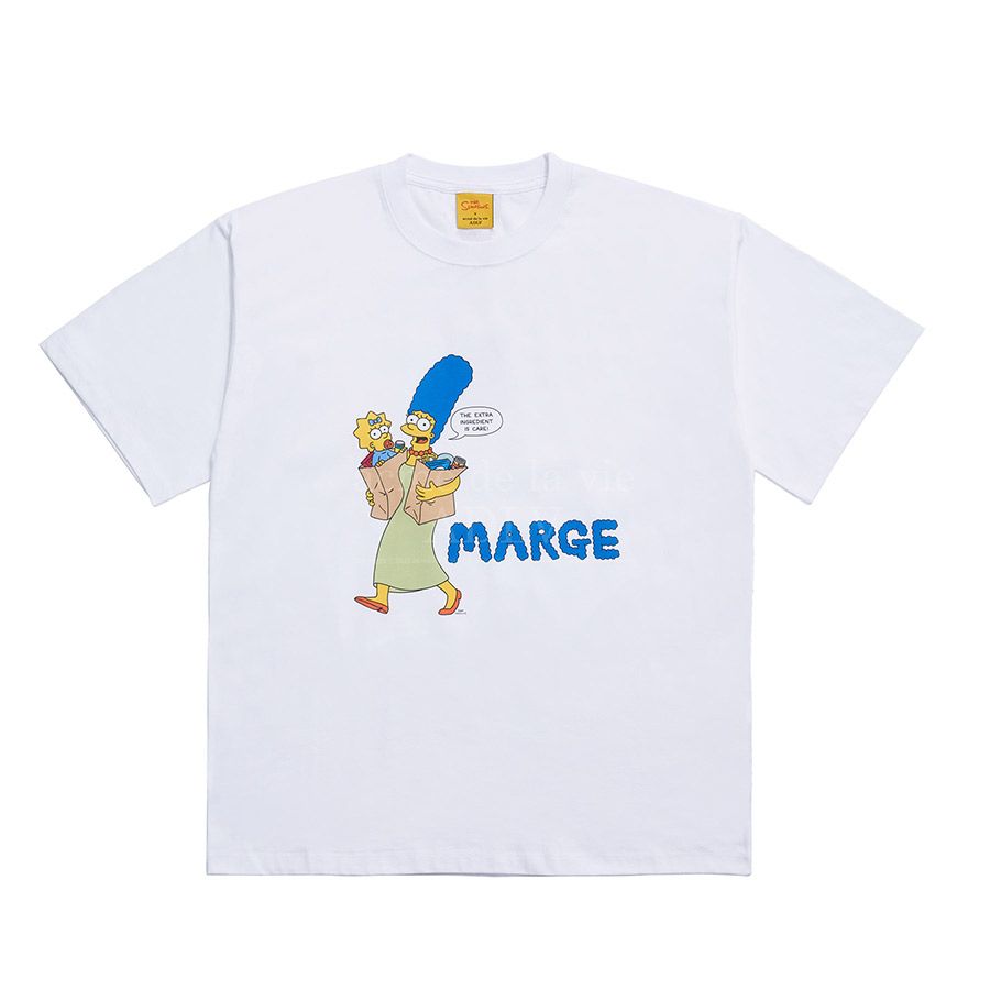  Áo thun ADLV x SIMPSONS - Marge White Tee 