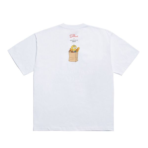  Áo thun ADLV x SIMPSONS - Marge White Tee 