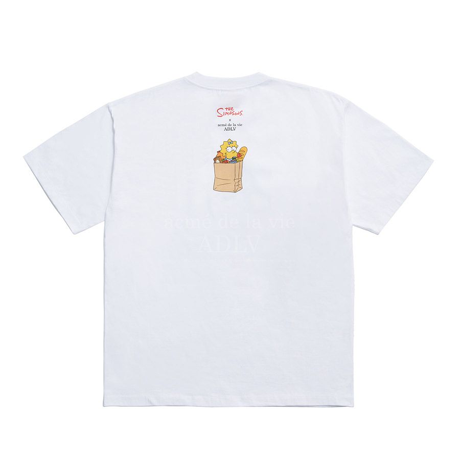  Áo thun ADLV x SIMPSONS - Marge White Tee 