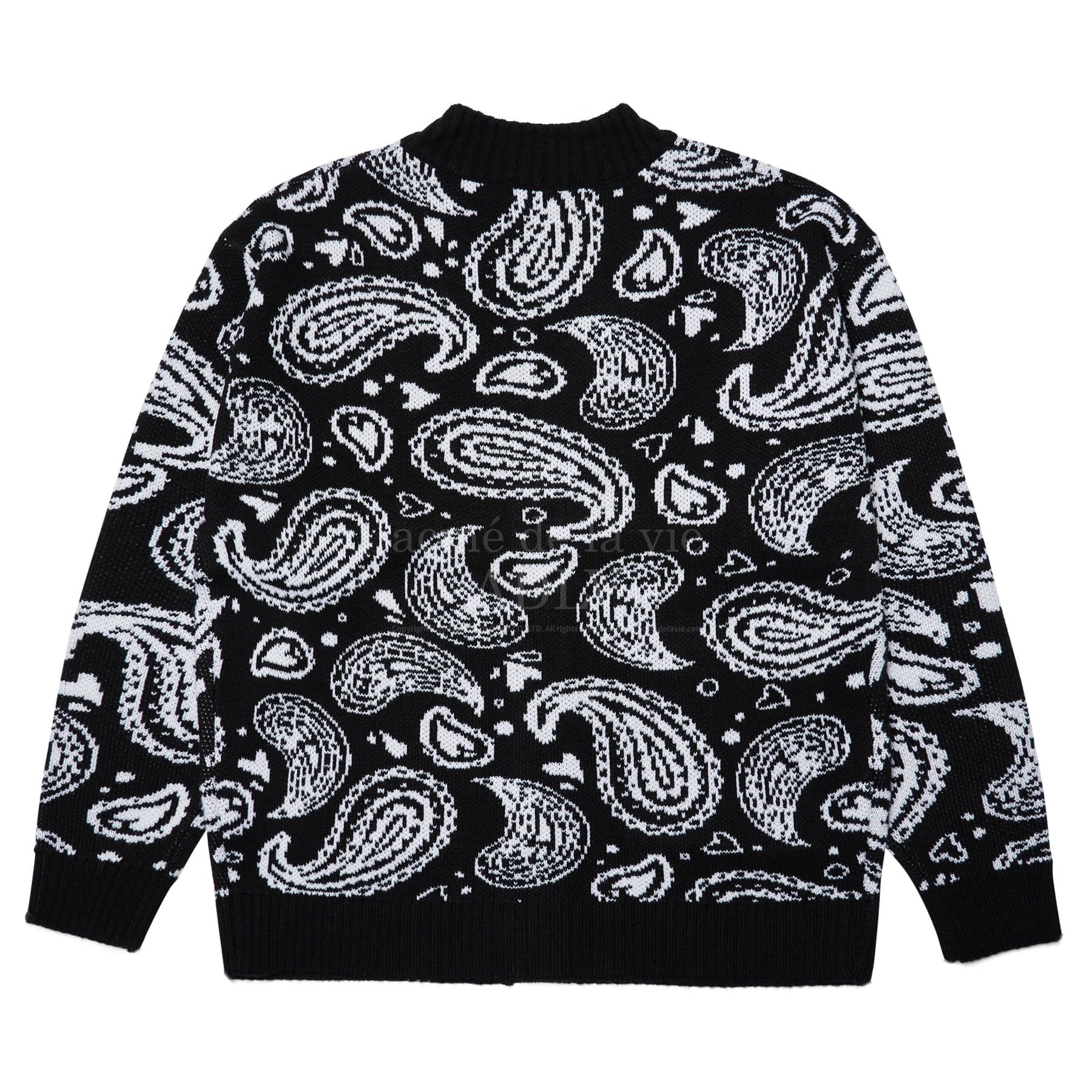  Áo Cardigan ADLV PAISLEY CARDIGAN BLACK 