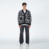  Áo Cardigan ADLV PAISLEY CARDIGAN BLACK 