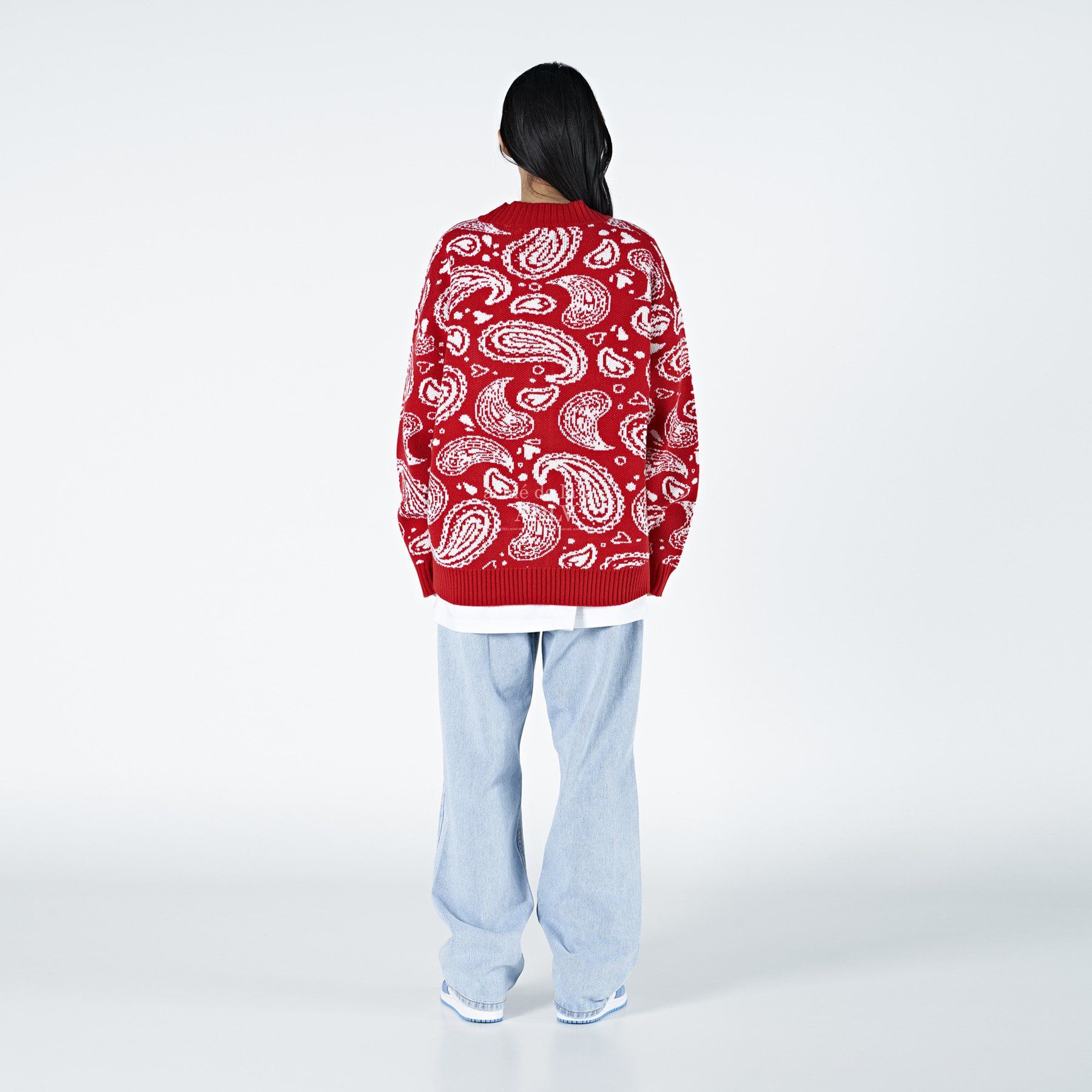  Áo Cardigan ADLV PAISLEY CARDIGAN RED 