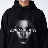  Hoodie Acmé de la vie - ACMEDALEVIE FACE HOODIE BLACK 