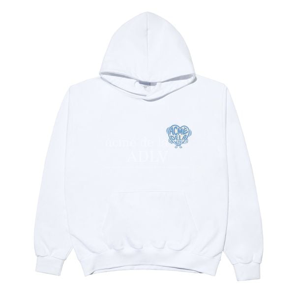  Hoodie Acmé de la vie - ADLV SHAKING HEART HOODIE WHITE 