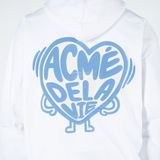  Hoodie Acmé de la vie - ADLV SHAKING HEART HOODIE WHITE 