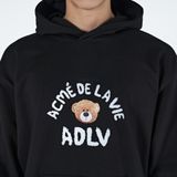  Hoodie Acmé de la vie - ADLV TEDDY BEAR (BEAR DOLL) HOODIE BLACK 