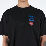  Áo Thun ADLV [Acmé de la vie x Care Bear] -  COLORFUL CARE BEARS SHORT SLEEVE BLACK T-SHIRTS 