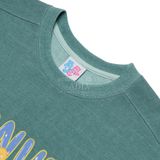  Áo Sweater ADLV [Acmé de la vie x Care Bear] - DONUT WORRY SWEATSHIRTS WASHING GREEN 