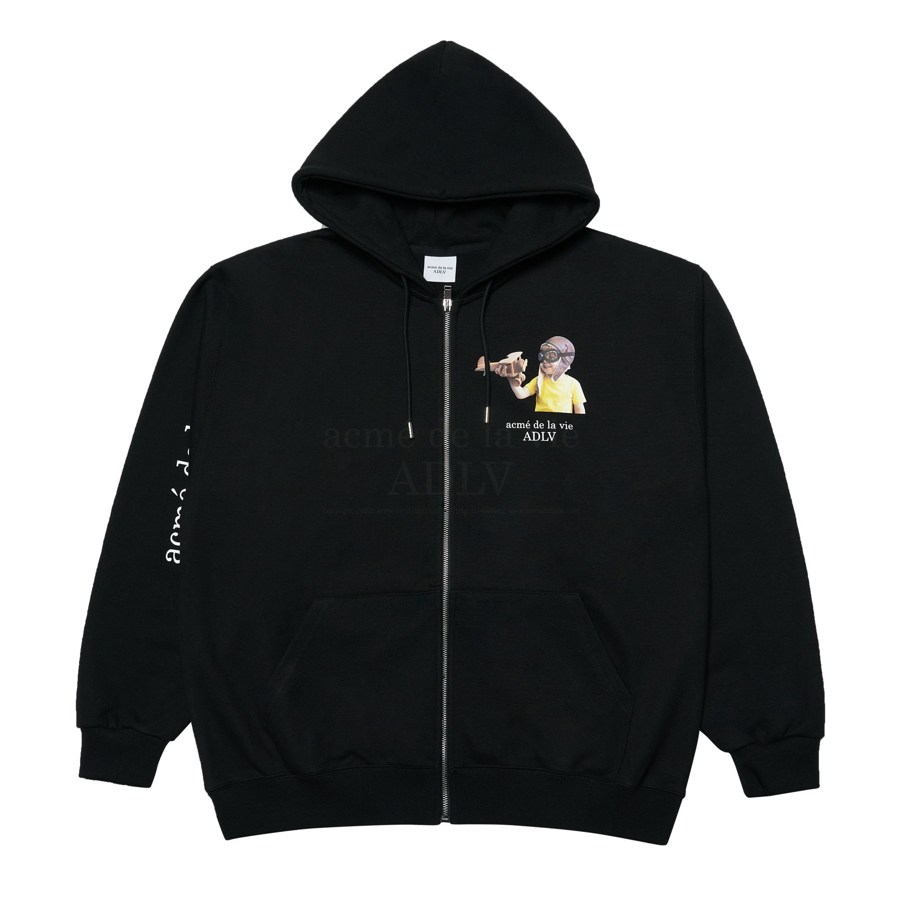 ★人気★【acme' de la vie】★ADLV BABY FACE HOODIE CAP BO.Y acme de la vie