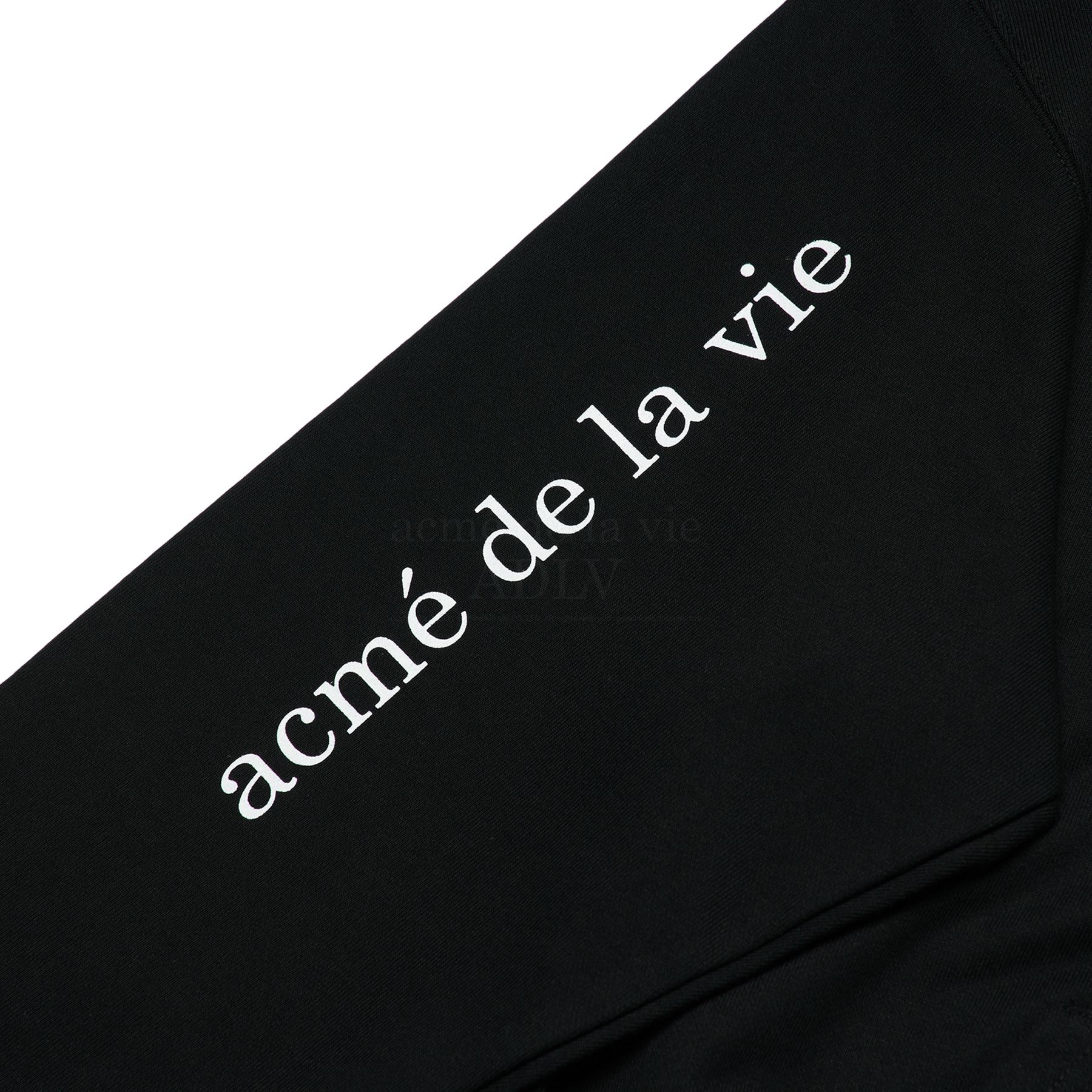  Hoodie Acmé de la vie - ADLV BABY FACE ZIPUP SLINGSHOT BLACK 