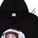  Hoodie - Acmé de la vie - ADLV BABY FACE HOODIE BLACK ASTRONAUT 