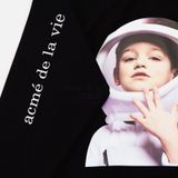  Hoodie - Acmé de la vie - ADLV BABY FACE HOODIE BLACK ASTRONAUT 