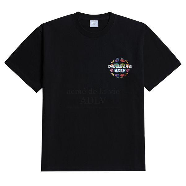  Áo thun ADLV - Acmé de la vie - DONUT MIRROR BALL SHORT SLEEVE T-SHIRT BLACK 