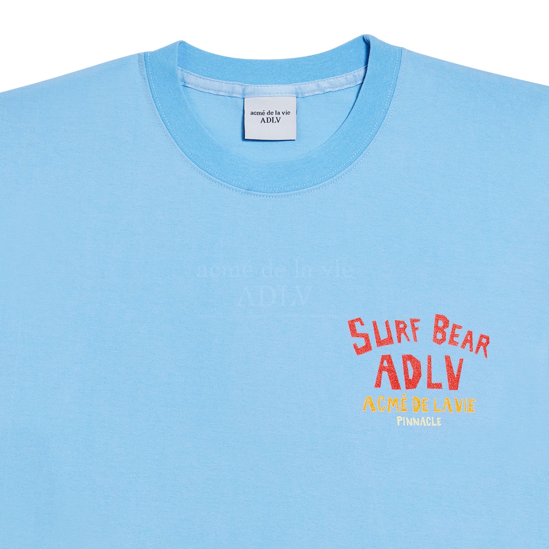  Áo thun ADLV - Acmé de la vie - SURFING BEAR SHORT SLEEVE T-SHIRT SKYBLUE 