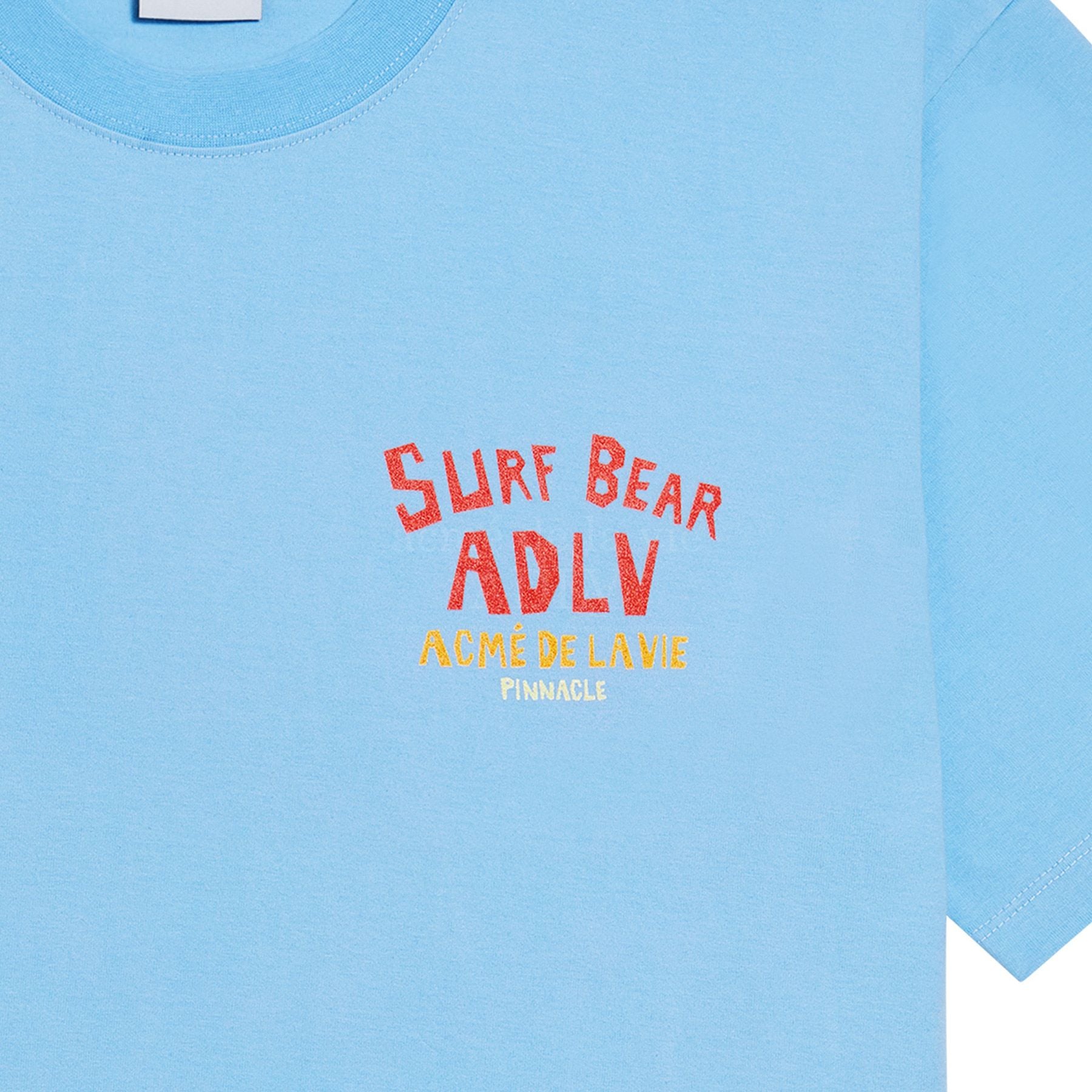  Áo thun ADLV - Acmé de la vie - SURFING BEAR SHORT SLEEVE T-SHIRT SKYBLUE 