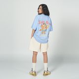  Áo thun ADLV - Acmé de la vie - SURFING BEAR SHORT SLEEVE T-SHIRT SKYBLUE 