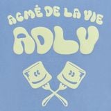  Áo thun ADLV - Acmé de la vie - ADLV MARSHMALLOW SHORT SLEEVE T-SHIRT PURPLE 
