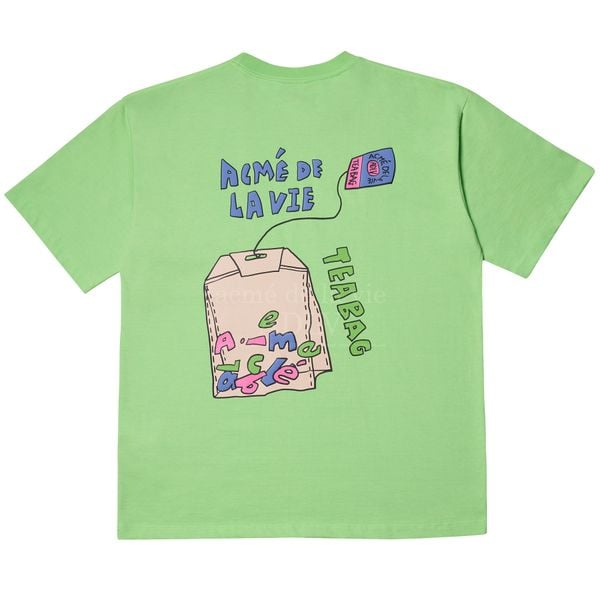  Áo thun - ADLV - Acmé de la vie - ADLV TEABAG LOGO SHORT SLEEVE LIGHT GREEN T-SHIRT 