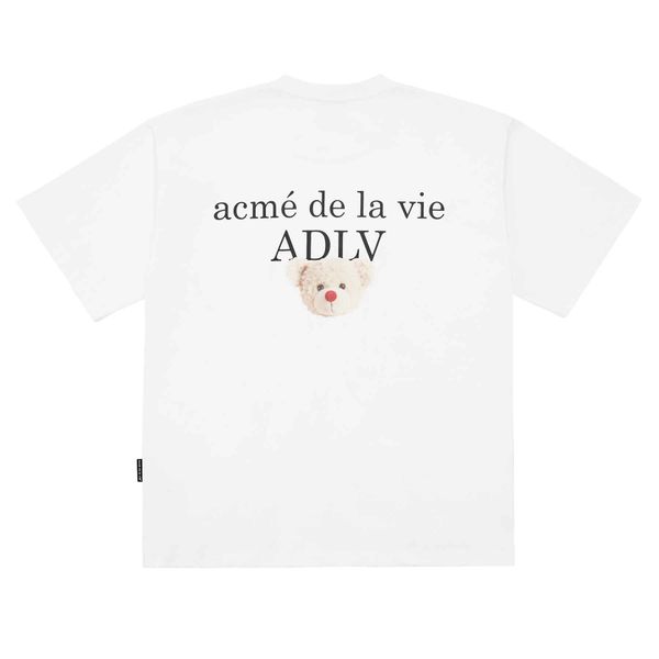  Áo thun ADLV BABY FACE SHORT SLEEVE T-SHIRT WHITE RED DRESS 