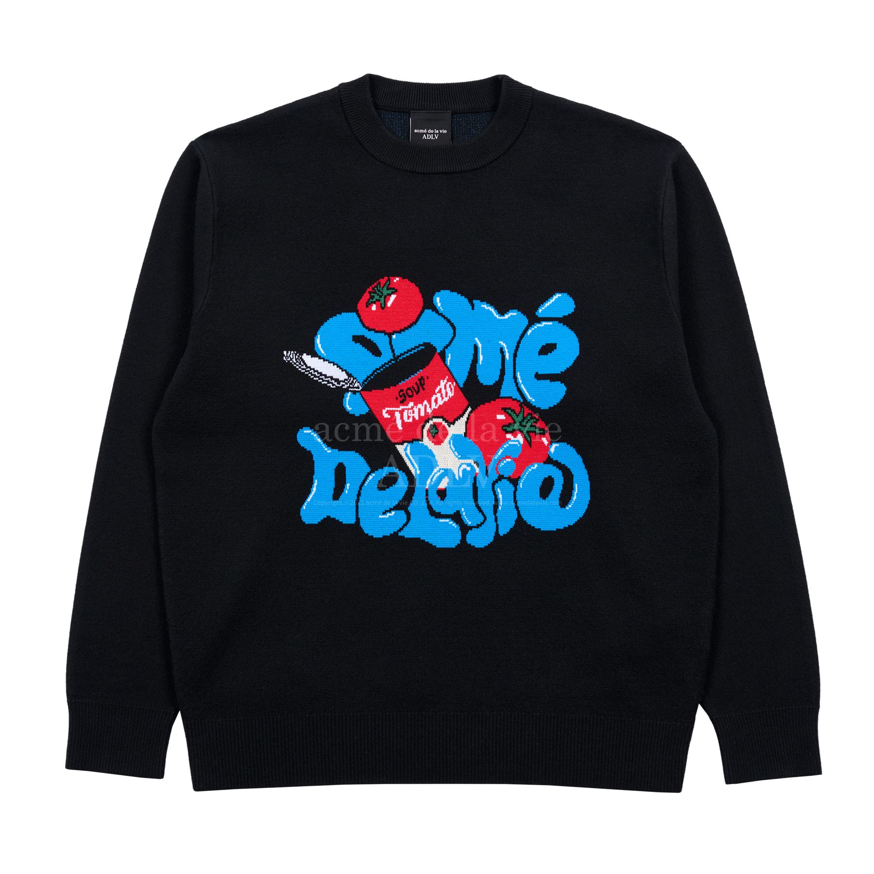 Áo Sweater Acmé de la vie - TOMATO FRONT ARTWORK KNIT BLACK – Dope Shop -  Dopevn.com