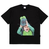  Áo thun Acmé de la vie - BABY FACE CROCODILE DOLL SHORT SLEEVE T-SHIRT BLACK 