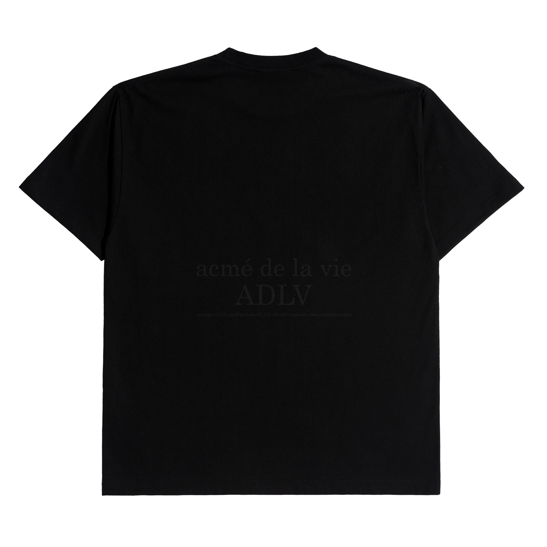 関税込★ACME DE LA VIE X Smiley★BIKER SMILEY WAPPEN T-SHIRT Áo thun Acmé de la vie BIKER SMILEY WAPPEN SHORT SLEEVE T