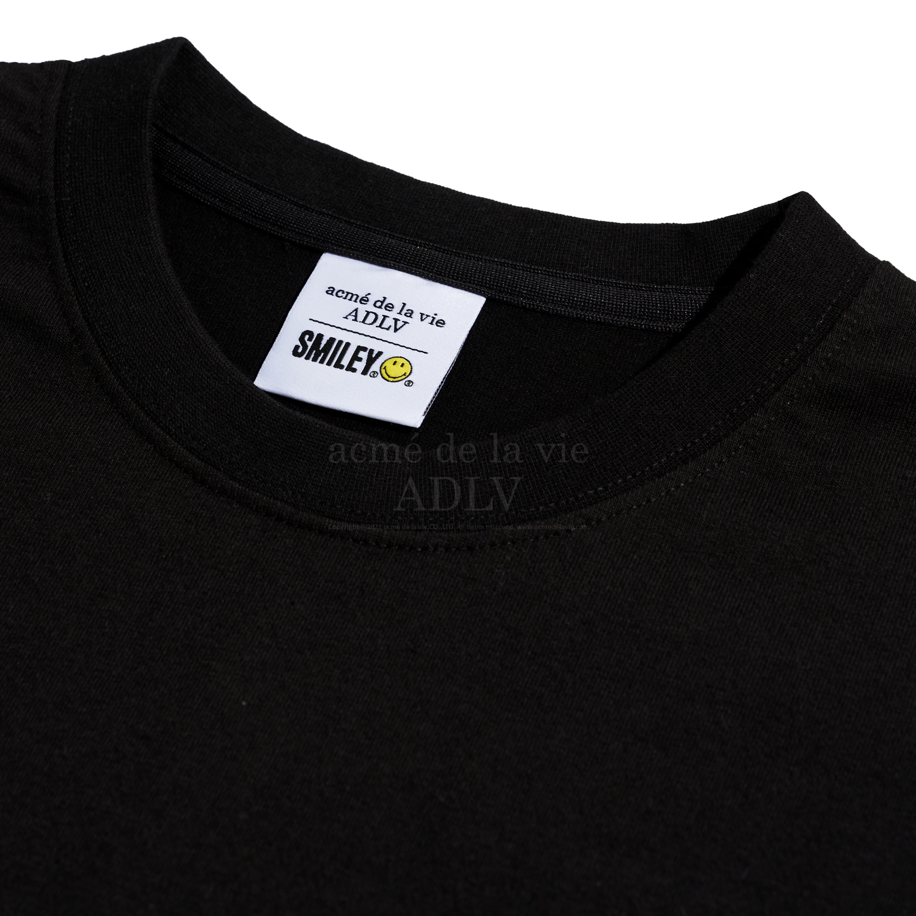 Áo thun Acmé de la vie BIKER SMILEY WAPPEN SHORT SLEEVE T