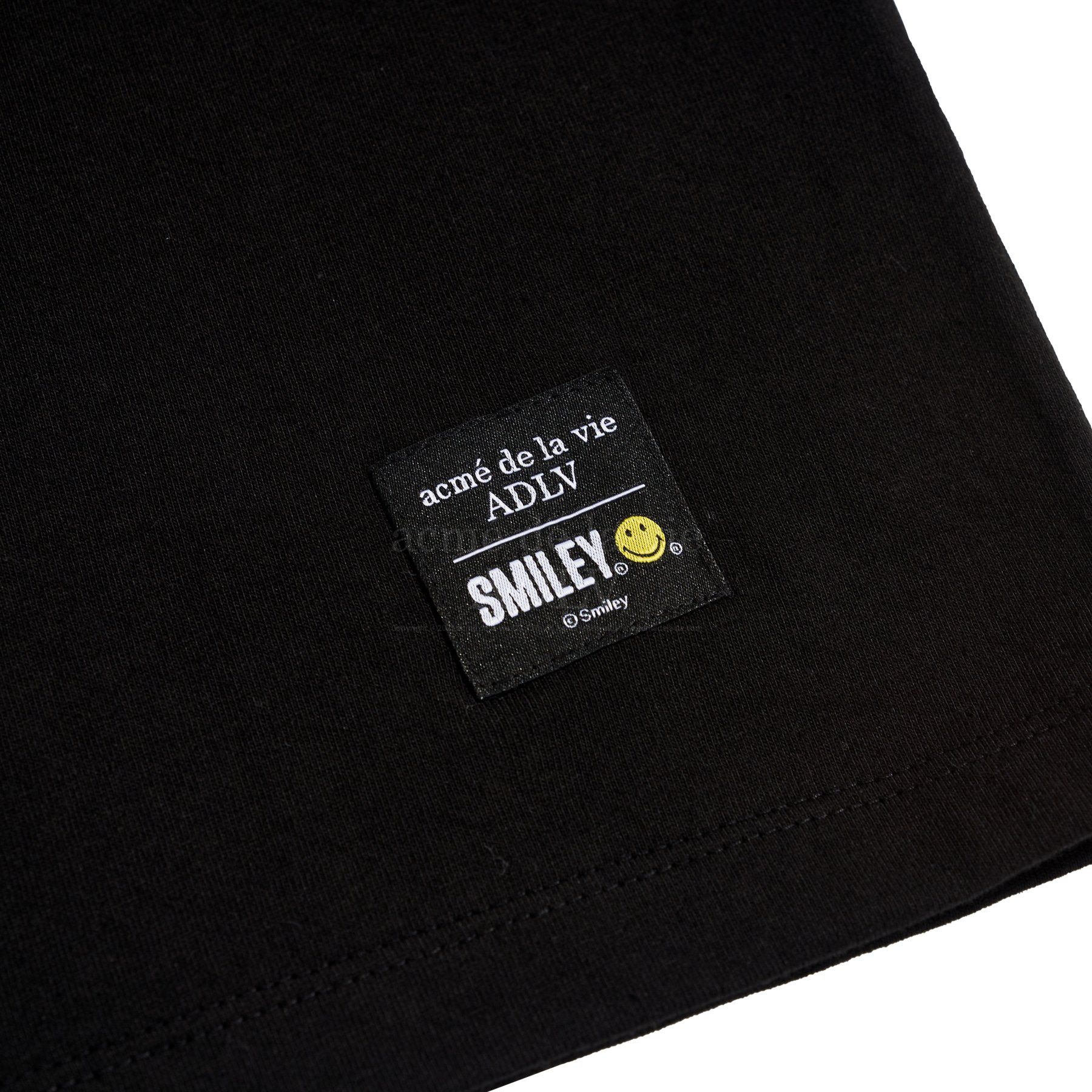 関税込★ACME DE LA VIE X Smiley★BIKER SMILEY WAPPEN T-SHIRT Áo thun Acmé de la vie BIKER SMILEY WAPPEN SHORT SLEEVE T