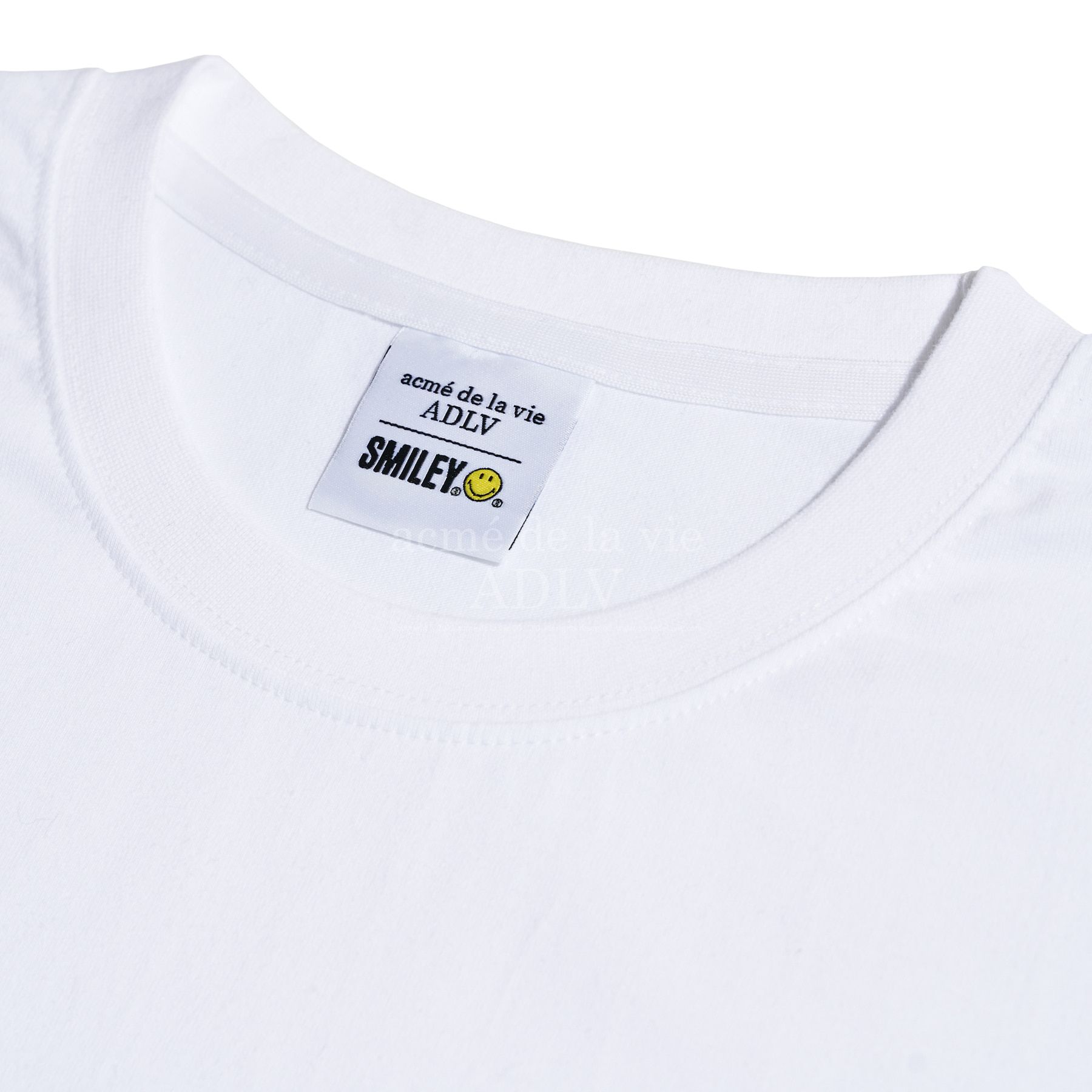 Áo thun Acmé de la vie BIKER SMILEY WAPPEN SHORT SLEEVE T