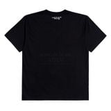  Áo thun - Acmé de la vie X Smiley® - TRAVEL THAT BEGINS SHORT SLEEVE T-SHIRT BLACK 