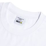  Áo thun - Acmé de la vie X Smiley® - TRAVEL THAT BEGINS SHORT SLEEVE T-SHIRT WHITE 